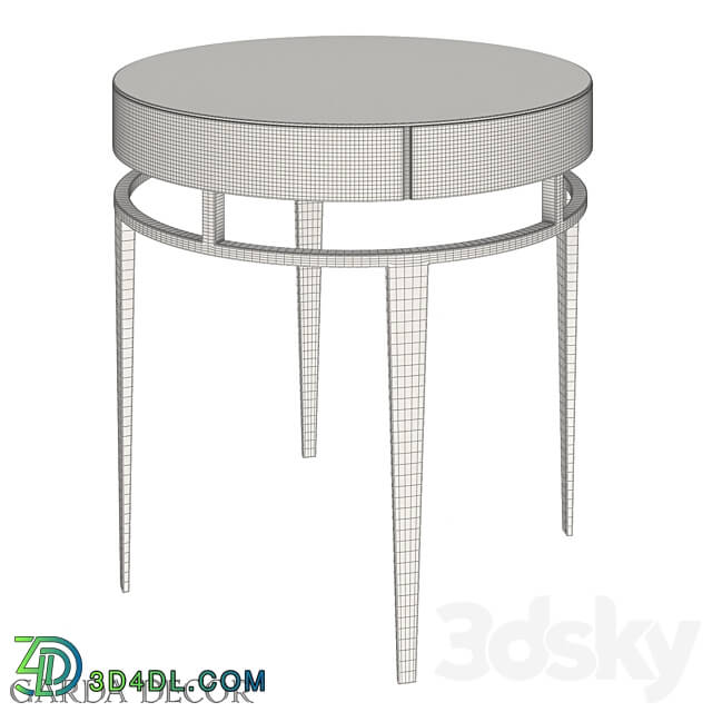 Coffee Table Futuro Silver Art 2705 Et Garda Decor 3D Models 3DSKY