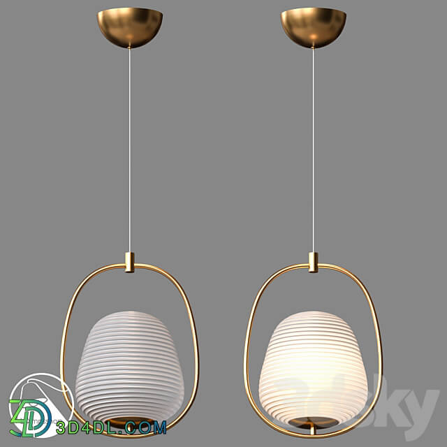 LampsShop.com PDL2087 Pendant Baroque Pearls Pendant light 3D Models 3DSKY