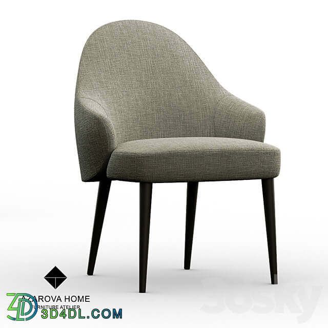 OM chair Azarova Home stool Sisley 3D Models 3DSKY
