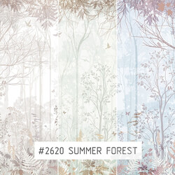 Creativille Wallpapers 2620 Summer Forest 3D Models 3DSKY 