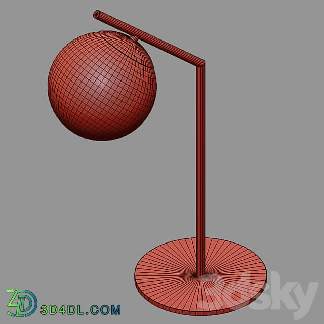 OM table lamp Eurosvet 01082 1 Frost 3D Models 3DSKY