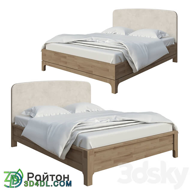 Bed Garbo Grand Garbo Grate Gamilton collection Bed 3D Models 3DSKY