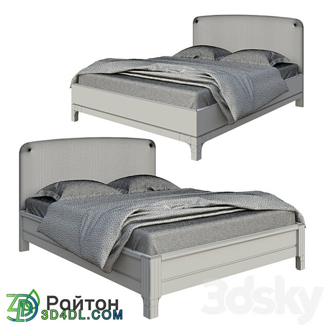 Bed Garbo Grand Garbo Grate Gamilton collection Bed 3D Models 3DSKY