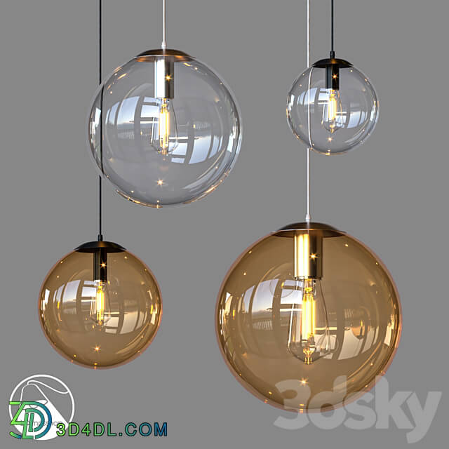 LampsShop.ru PDL2114 Pendant Ball B Pendant light 3D Models 3DSKY