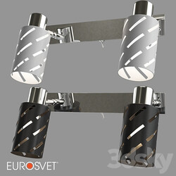 OM Wall lamp Eurosvet 20090 2 Fente 3D Models 3DSKY 