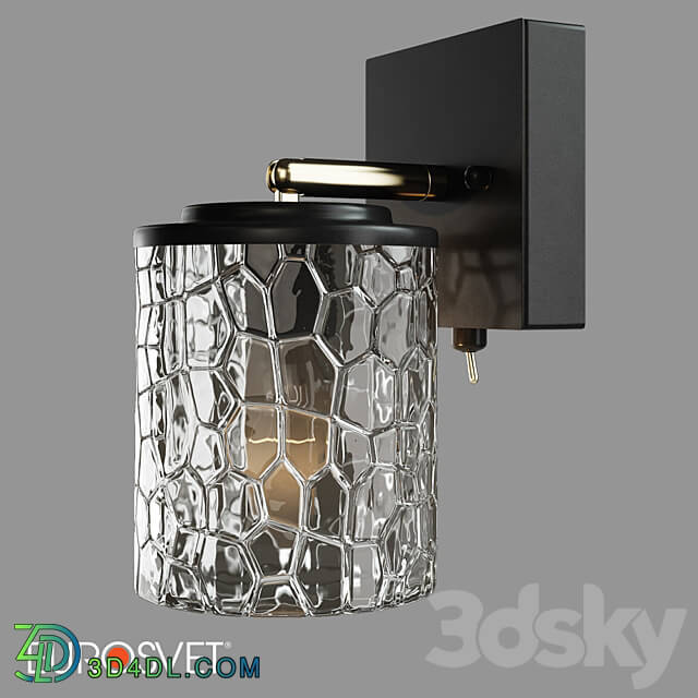 OM Wall lamp with switch Eurosvet 20095 1 Jackice 3D Models 3DSKY