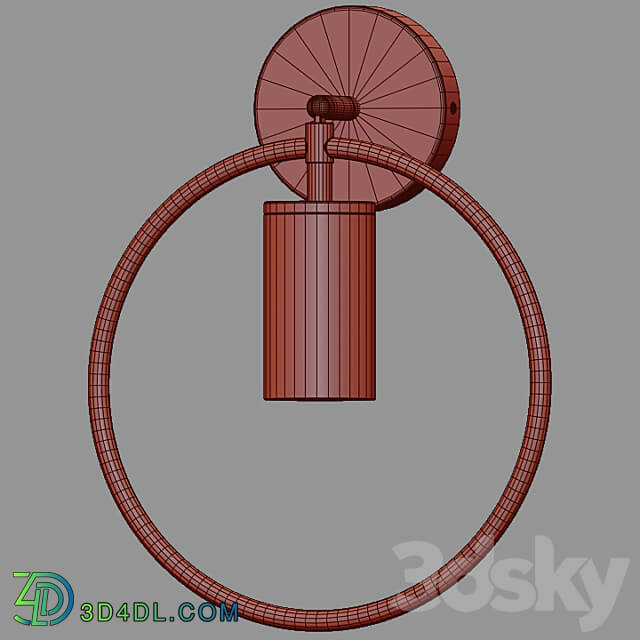 OM Wall lamp Eurosvet 20094 1 Coin 3D Models 3DSKY