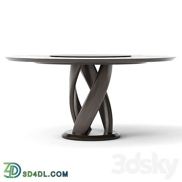 group with round table virtuos D 160 OM Table Chair 3D Models 3DSKY