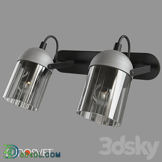 OM Wall lamp with swivel shades Eurosvet 20122 2 Mars 3D Models 3DSKY