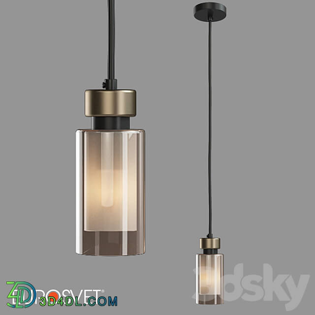 OM Pendant lamp with glass shade Eurosvet 50115 1 Amado Pendant light 3D Models 3DSKY