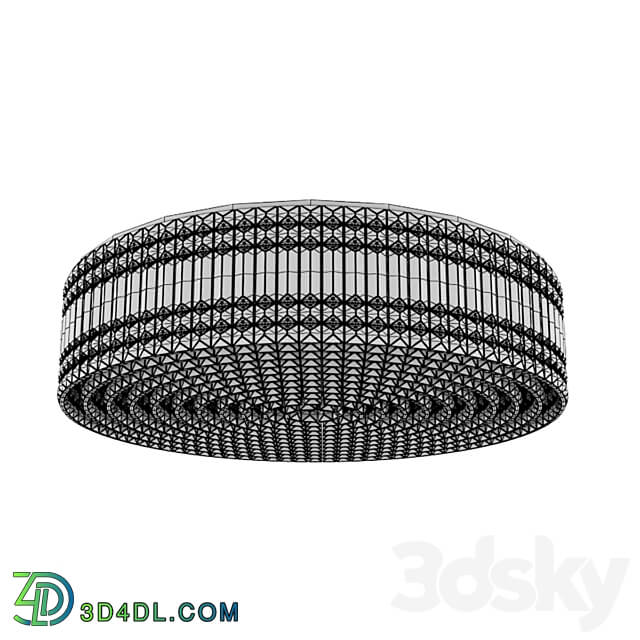 NEWPORT 8450 8459 3 PL chrome Ceiling lamp 3D Models 3DSKY