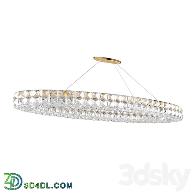 Newport 10127 21S gold chrome Pendant light 3D Models 3DSKY