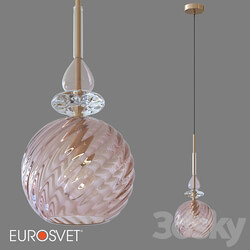 OM Pendant lamp with glass shade Eurosvet 50192 1 Dream Pendant light 3D Models 3DSKY 