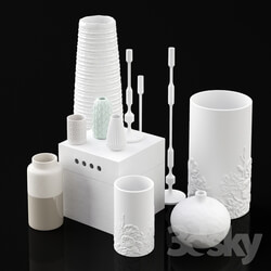 Other decorative objects White and light color items 