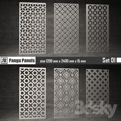 Other decorative objects Pangu Panels Set 01 