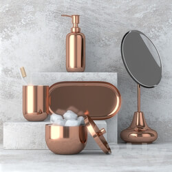 Bathroom accessories - Copper_Gleam_Bath_Collection 