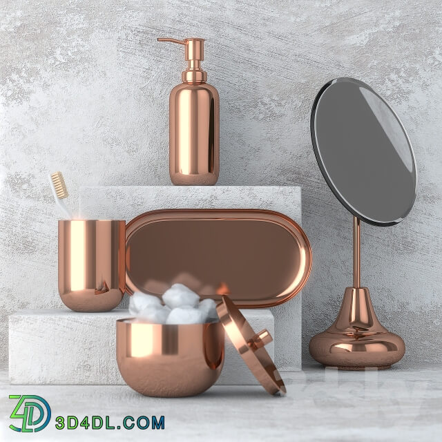 Bathroom accessories - Copper_Gleam_Bath_Collection