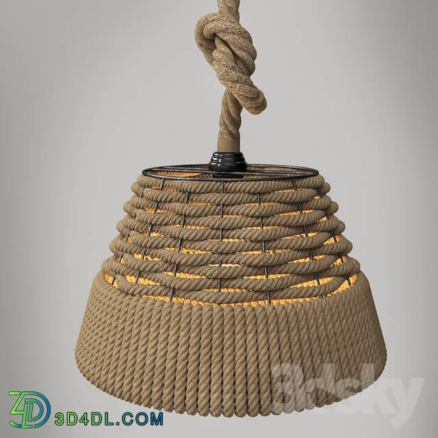 loft style country pendant lamp Pendant light 3D Models