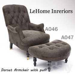 Armchair Dorset Armchair With Puff 