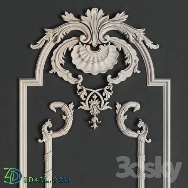 Molding stucco decorations 3