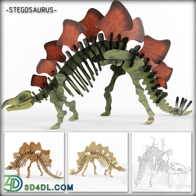 Designer Stegosaur 