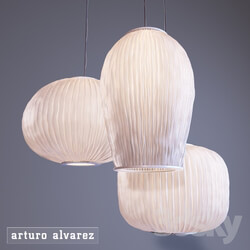 Arturo Alvarez Coral CO04 3 Pendant light 3D Models 