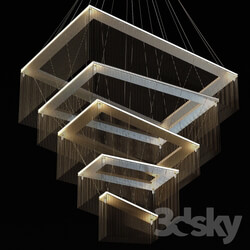 Willowlamp Geometric storm Pendant light 3D Models 