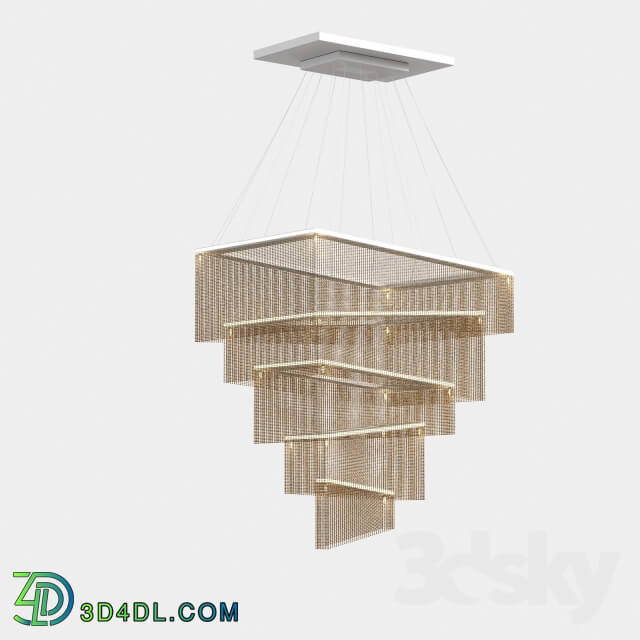 Willowlamp Geometric storm Pendant light 3D Models