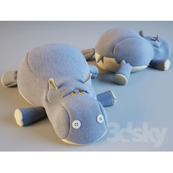 hippopotamus soft toy 