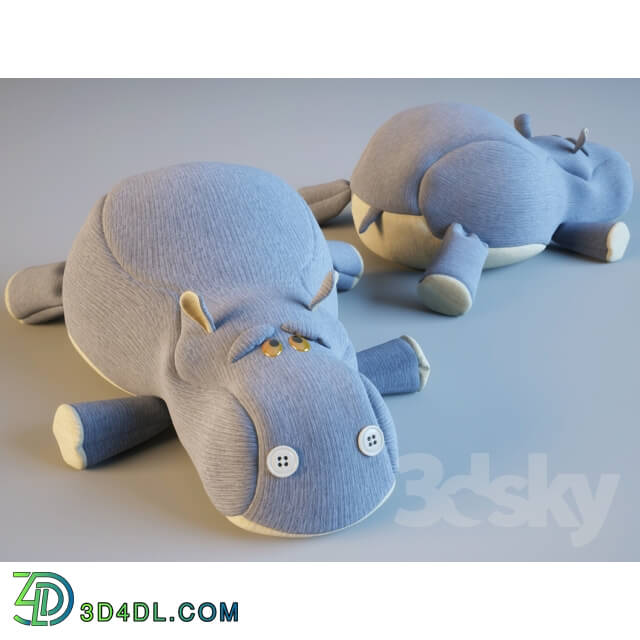 hippopotamus soft toy