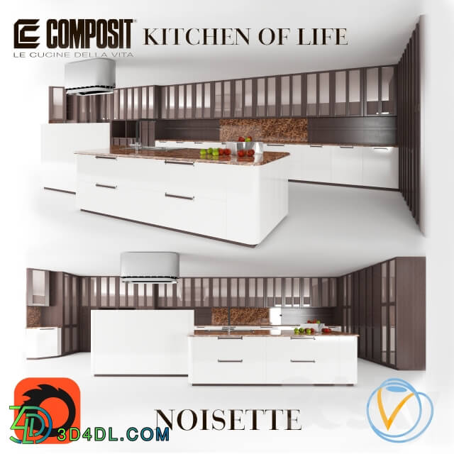 Kitchen Kitchen Composit Noisette