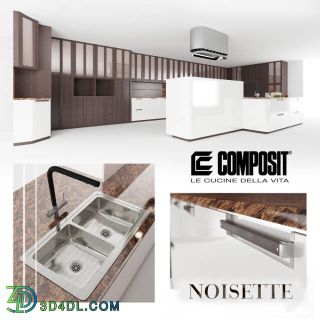 Kitchen Kitchen Composit Noisette