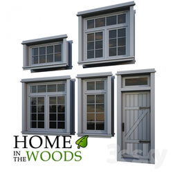 Windows and doors for houses 