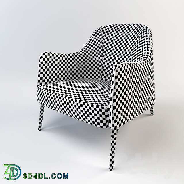 Chair Jackie bergere.Armchair