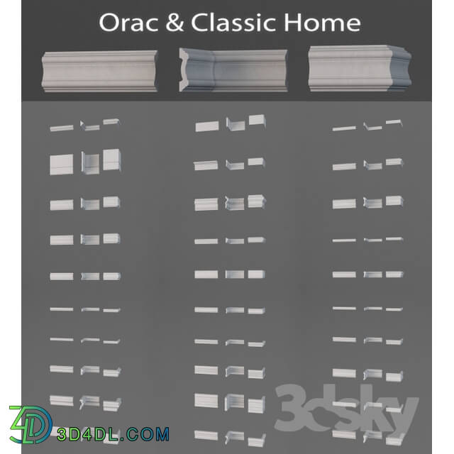 Orac moldings and Classic Home Vol 1 