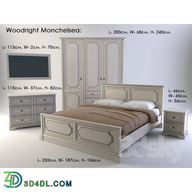 Bed - Woodright Monchelsea