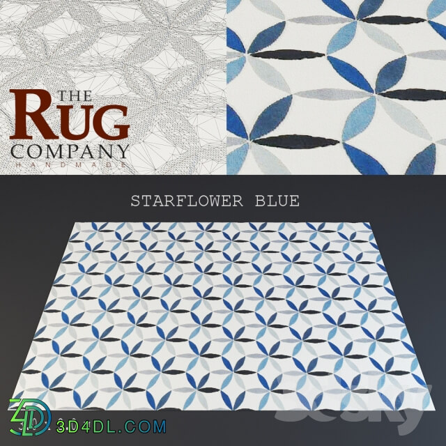 rug The Rug company starflower blue