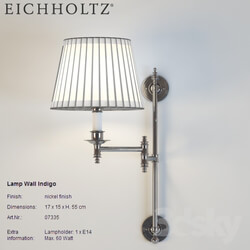 EICHHOLTZ Indigo wall lamp 