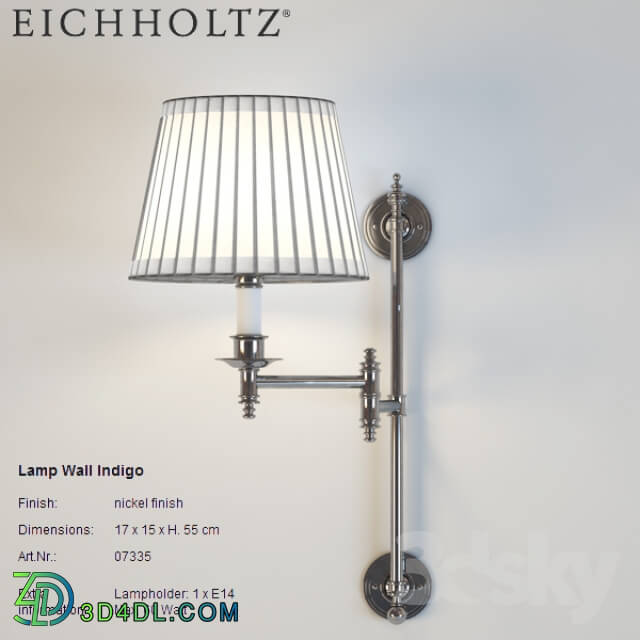 EICHHOLTZ Indigo wall lamp