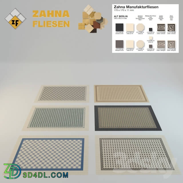 Bathroom accessories Historic tile Zahna