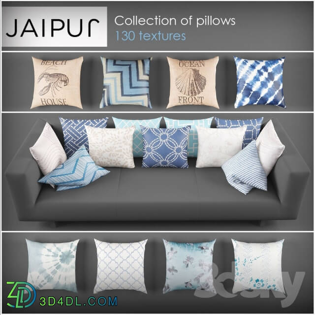 Collection of pillows Jaipur 2