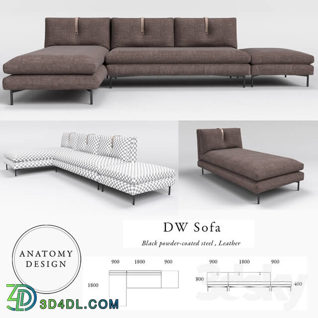 Anatomy Design DW Sofa