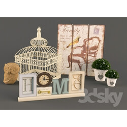 Other decorative objects Decorative set quot Home quot  