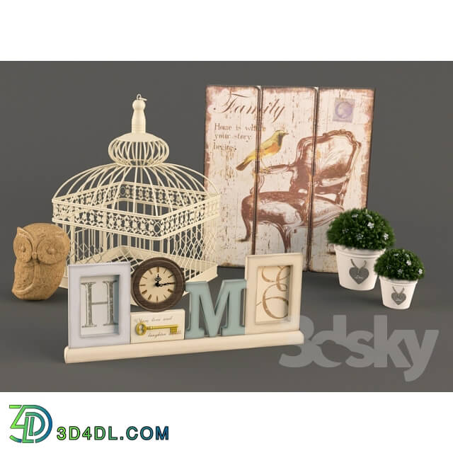 Other decorative objects Decorative set quot Home quot 