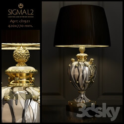 Sigma L2 art.cl1921 table lamp 