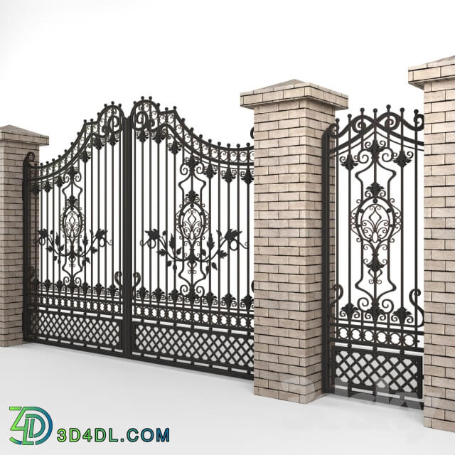 Other architectural elements - Gate 2244