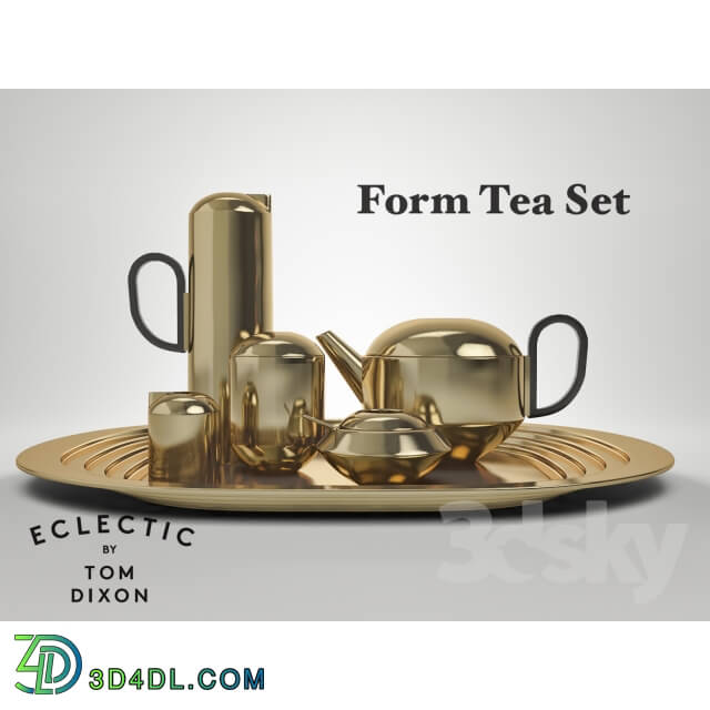 Tom Dixon Form Tea Set