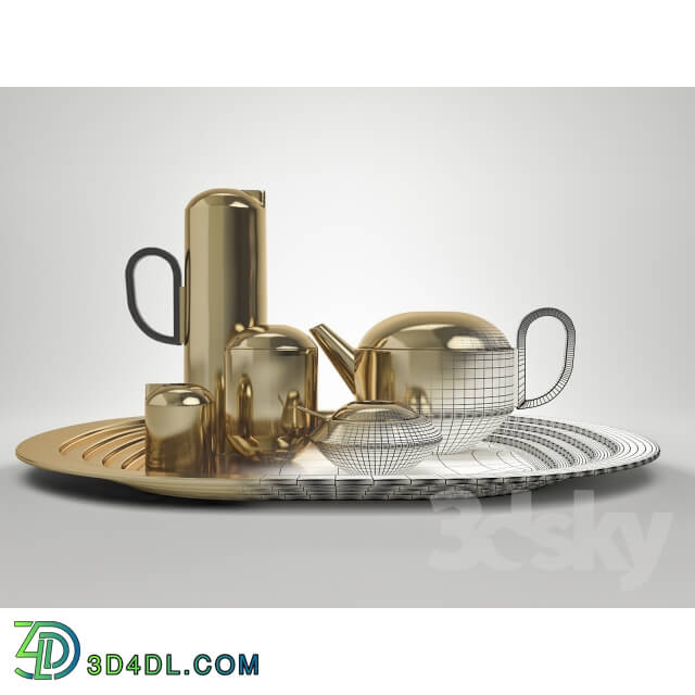 Tom Dixon Form Tea Set