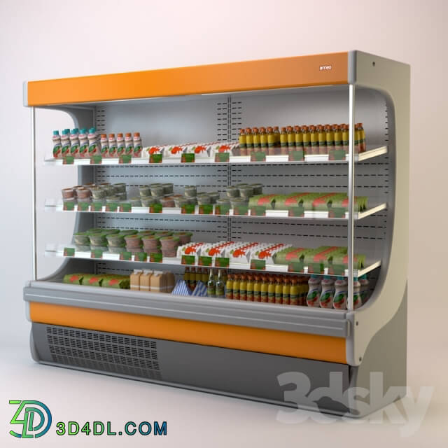 Refrigerator showcase