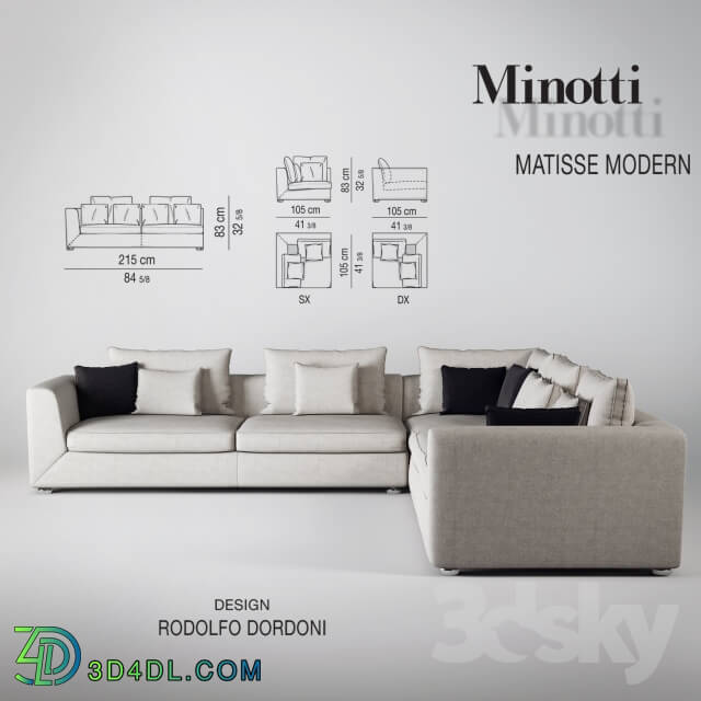 Minotti Matisse Modern